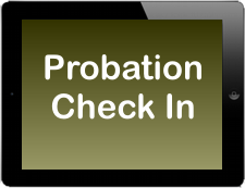 Probation Check In App on Apple iPad