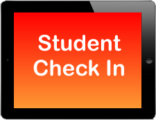 Student Check In sorts people as they arrive and creates a list to serve people according to their needs.